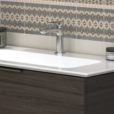 Смеситель для раковины Ole/Оле однорычажный без донного клапана 3/8, хром глянец