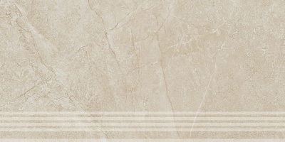 Ступень фронтальная Эстерель бежевый светлый матовый обрезной 30x60x0,9