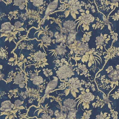 Обои виниловые Азулежу мотив, синий Обои виниловые Азулежу мотив, синий