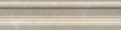 Керамический бордюр 20x5x1,9 Багет Эль-Реаль бежевый глянцевый