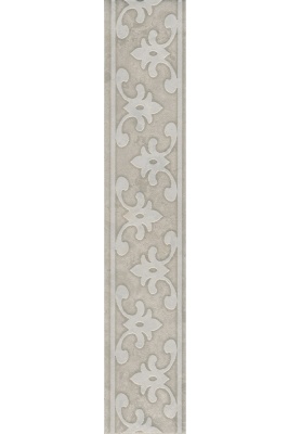 Бордюр Ферони серый матовый 30x5,7x0,69 Бордюр Ферони серый матовый 30x5,7x0,69