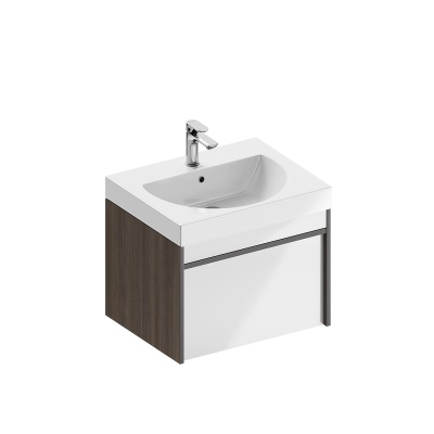 Тумба Modula/Модула подвесная 60 с ящиком 1+1, арабика Тумба Modula/Модула подвесная 60 с ящиком 1+1, арабика