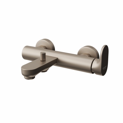 Смеситель для ванны Ole/Оле настенный, золотой атласный Смеситель для ванны Ole/Оле настенный, золотой атласный