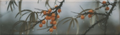 Декор Тракай 7 глянцевый 8,5x28,5x0,85