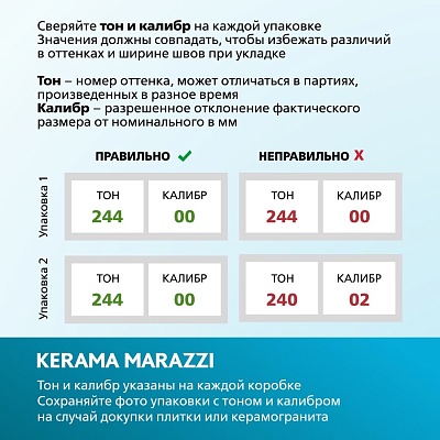 Радуга голубой обрезной 60x60x1,1 (арт. SG616100R) купить в интернет-магазине KERAMA MARAZZI в Твери