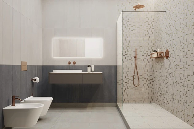 Ванная комната с душевой Гварди