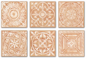 Вставка Сонет песочный 4,7x4,7x0,8