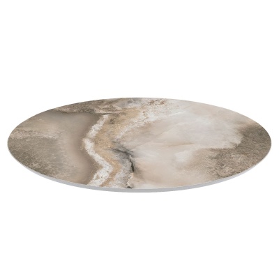 Столешница CONO Onice бежевая (круг.полка)