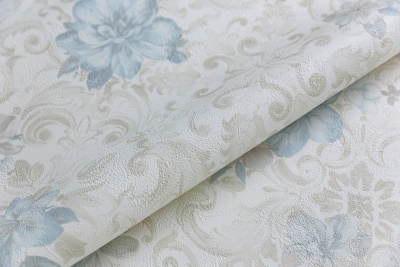 Обои виниловые Азулежу мотив, светло-бежевый