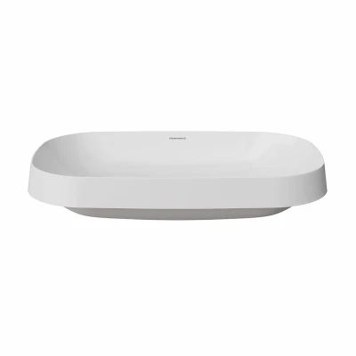 Раковина MAGICA встраиваемая сверху 65, белая глянцевая Раковина MAGICA встраиваемая сверху 65, белая глянцевая