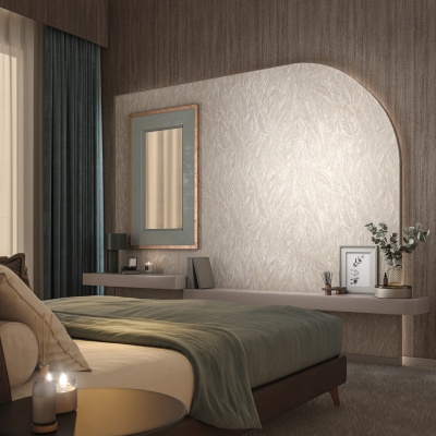 Обои виниловые Бульвар база, коричневый