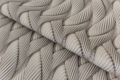 Обои виниловые Трессаж мотив, коричневый Обои виниловые Трессаж мотив, коричневый