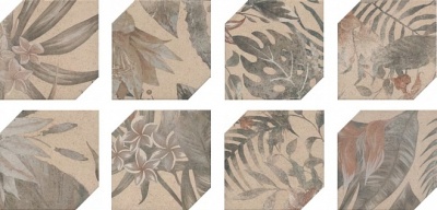 Керамический гранит 30x30x0,8 Про Плэйн декорированный