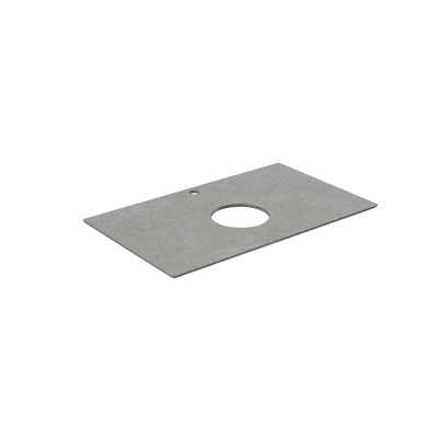 Столешница из керамогранита Фондамента 80, серая