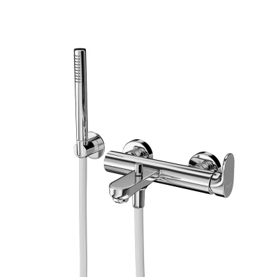 Ручной душ OLE с держателем для лейки и шлангом, без выхода для подачи воды, хром Ручной душ OLE с держателем для лейки и шлангом, без выхода для подачи воды, хром