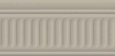 Бордюр Бланше серый структура глянцевый 20x9,9x0,92