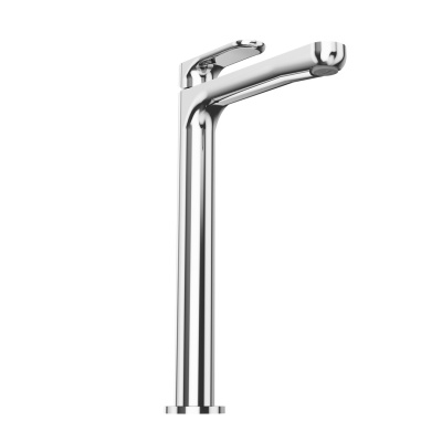 Смеситель для раковины OLE однорычажный высокий без донного клапана, хром глянец Смеситель для раковины OLE однорычажный высокий без донного клапана, хром глянец