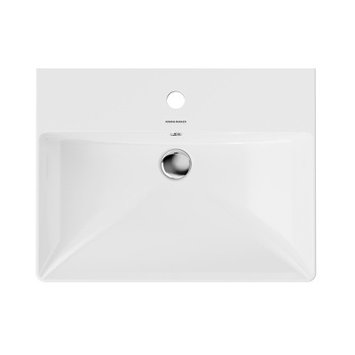 Раковина PRO мебельная\подвесная 55, белая глянцевая Раковина PRO мебельная\подвесная 55, белая глянцевая