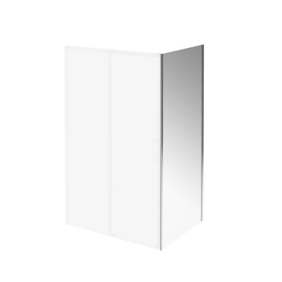 Душевая боковая панель VETRO, 90х195, хром Душевая боковая панель VETRO, 90х195, хром