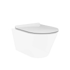 Сиденье PLAZA Modern для подвесного унитаза, белое глянцевое Сиденье PLAZA Modern для подвесного унитаза, белое глянцевое