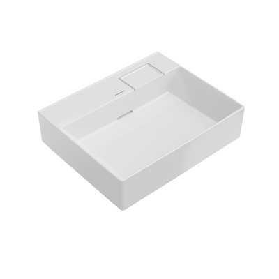 Раковина LOGICA мебельная без отверстий 60, белая глянцевая Раковина LOGICA мебельная без отверстий 60, белая глянцевая