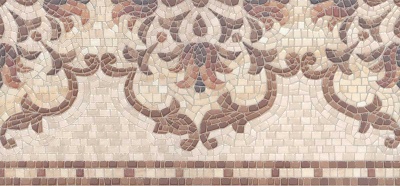 Бордюр Пантеон лаппатированный обрезной 40,2x19,6x0,8