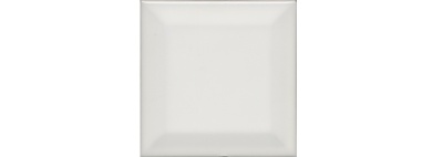 Декор Фурнаш грань белый глянцевый 9,8x9,8x0,92