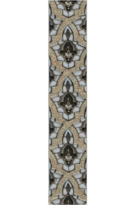 Керамический бордюр 30x5,7x0,69 Эль-Реаль глянцевый