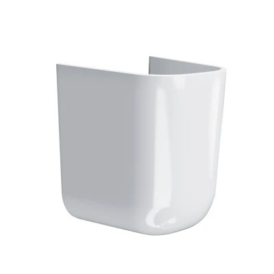 Полупьедестал PRO подвесной, белый глянцевый Полупьедестал PRO подвесной, белый глянцевый