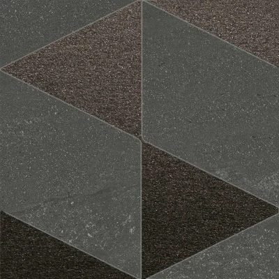 Декор Матрикс антрацит 20x20x0,8