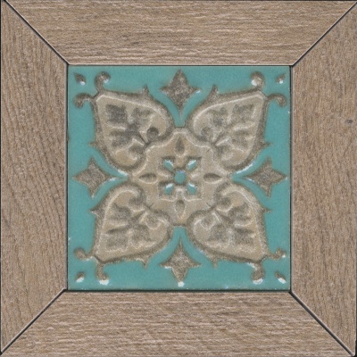 Вставка Меранти бежевый мозаичный 13x13x1,1