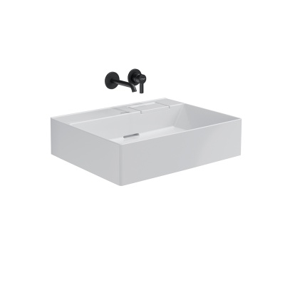 Раковина LOGICA мебельная без отверстий 60, белая глянцевая Раковина LOGICA мебельная без отверстий 60, белая глянцевая