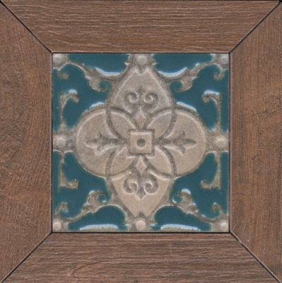 Вставка Меранти бежевый темный мозаичный 13x13x1,1