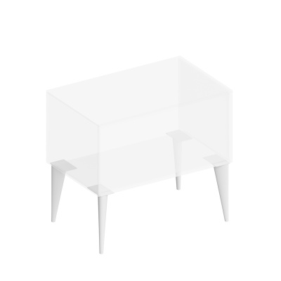 Ножки ATOLLO\CONO классические, белые матовые