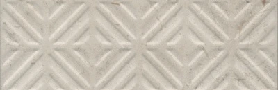 Бордюр Карму бежевый матовый обрезной 30x9,6x1