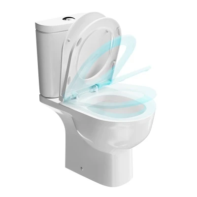 Сиденье BUONGIORNO PRO для унитаза, белое глянцевое Сиденье BUONGIORNO PRO для унитаза, белое глянцевое