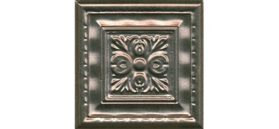 Керамический декор 9,8x9,8x1 Барельеф глянцевый