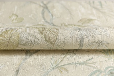 Обои виниловые Оранжерея мотив, жёлтый