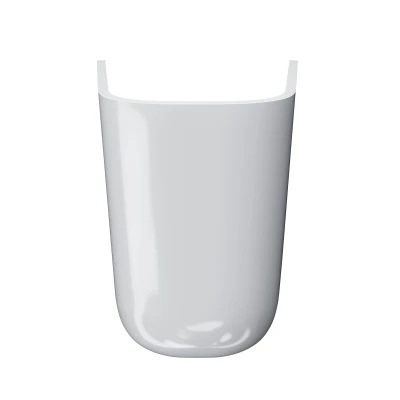 Полупьедестал PRO подвесной, белый глянцевый Полупьедестал PRO подвесной, белый глянцевый