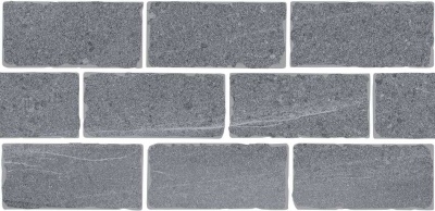 Бордюр Роверелла серый мозаичный 34,5x14,7x1,1 Бордюр Роверелла серый мозаичный 34,5x14,7x1,1