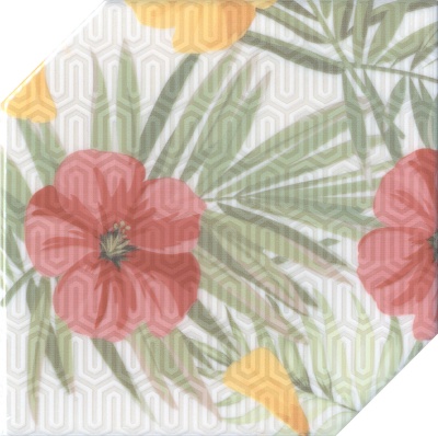 Керамический декор 15x15x0,69 Мируар глянцевый