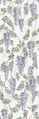Декор Монфорте Глициния матовый обрезной 40x120x1