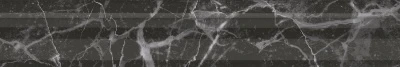 Бордюр Коррер чёрный глянцевый обрезной 30x5x1,9