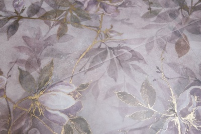 Панно Магнолия 3 матовый 60x120x0,9 из 4 частей (30х60)