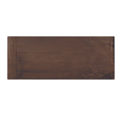 Столешница из керамогранита без отверстий, Про Феррум 120 см, коричневый натуральный