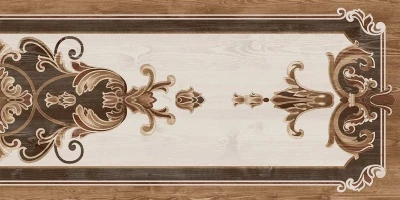 Гранд Вуд коричневый декорированный обрезной 80x160x1,1